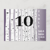 Boom afspeelbiljetten Wedstrijknummer Briefkaart (Achterkant)