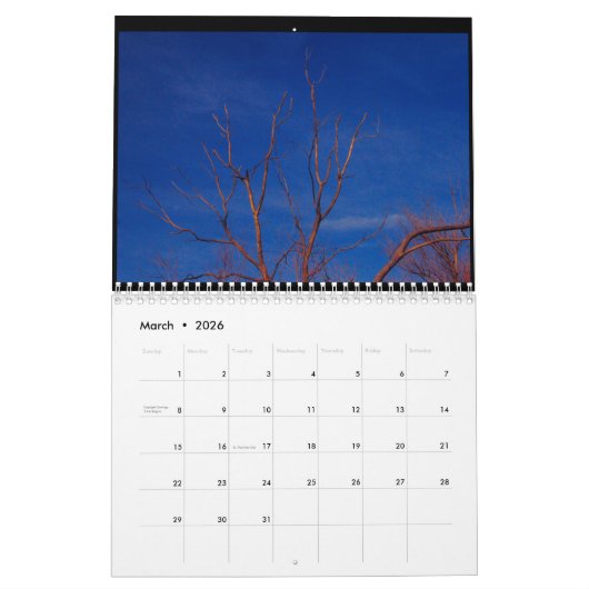 Boom Agenda Kalender (Mar 2026)