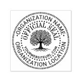 Boom Algemene Aangepaste Officiële Zegel Naam Loca Zelfinktende Stempel (Design)