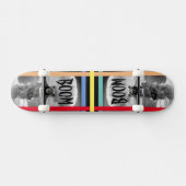 Boom Atomic Bomb Mushroom Cloud Persoonlijk Skateboard (Horizontaal)