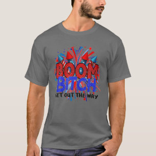 Boom B.I-Tch haalt uit de manier waarop Fireworks T-shirt