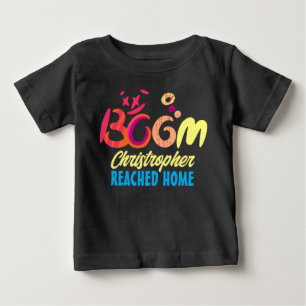 Boom Baby Thuisgekomen Handgeschreven Typografie