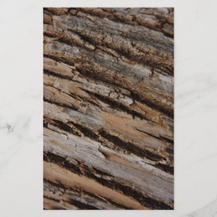 Boom Bark I Natuurlijk Abstract getextureerd ontwe Briefpapier