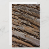 Boom Bark I Natuurlijk Abstract getextureerd ontwe Briefpapier (Voorkant / Achterkant)