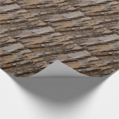 Boom Bark I Natuurlijk Abstract getextureerd ontwe Cadeaupapier (Hoek)