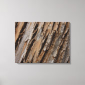 Boom Bark I Natuurlijk Abstract getextureerd ontwe Canvas Afdruk (Voorkant)