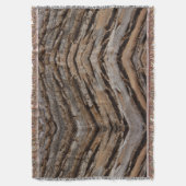 Boom Bark I Natuurlijk Abstract getextureerd ontwe Deken (Voorkant Verticaal)