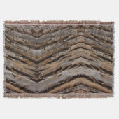 Boom Bark I Natuurlijk Abstract getextureerd ontwe Deken (Voorkant)