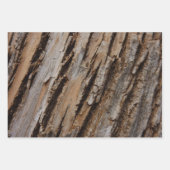 Boom Bark I Natuurlijk Abstract getextureerd ontwe Inpakpapier Vel (Voorkant)