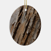 Boom Bark I Natuurlijk Abstract getextureerd ontwe Keramisch Ornament (Rechts)