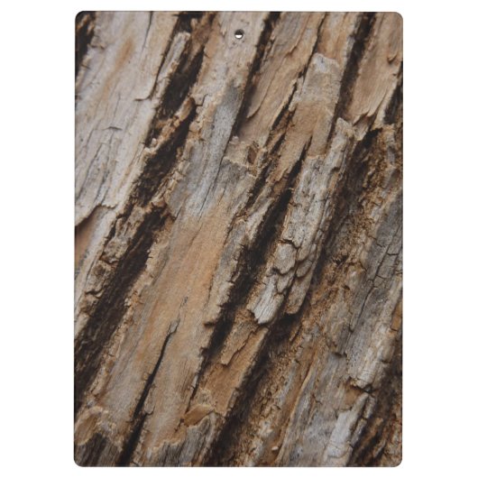 Boom Bark I Natuurlijk Abstract getextureerd ontwe Klembord (Achterkant)