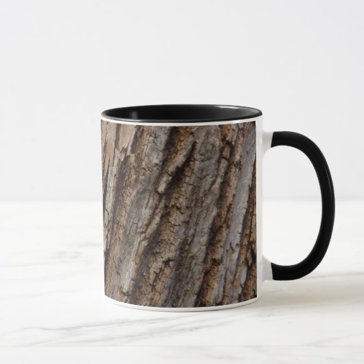Boom Bark I Natuurlijk Abstract getextureerd ontwe Mok (Rechts)