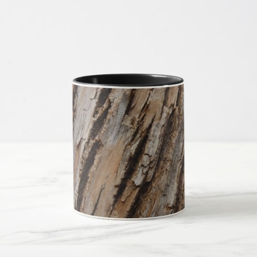 Boom Bark I Natuurlijk Abstract getextureerd ontwe Mok (Midden)