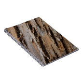 Boom Bark I Natuurlijk Abstract getextureerd ontwe Notitieboek (Rechterzijde)