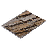 Boom Bark I Natuurlijk Abstract getextureerd ontwe Notitieboek (Linkerzijde)