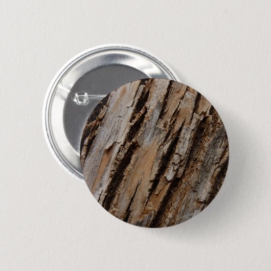 Boom Bark I Natuurlijk Abstract getextureerd ontwe Ronde Button 5,7 Cm (Voorkant /achterkant)