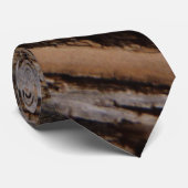 Boom Bark I Natuurlijk Abstract getextureerd ontwe Stropdas (Opgerold)