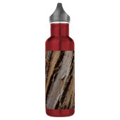Boom Bark I Natuurlijk Abstract getextureerd ontwe Waterfles (Links)