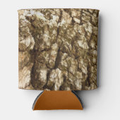 Boom Bark II Natuurlijke getextureerd ontwerp Blikjeskoeler (Voorkant)