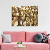 Boom Bark II Natuurlijke getextureerd ontwerp Canvas Afdruk (Insitu (Woonkamer))