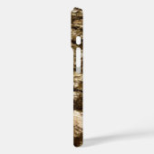 Boom Bark II Natuurlijke getextureerd ontwerp Case-Mate iPhone Case (Achterkant / Links)