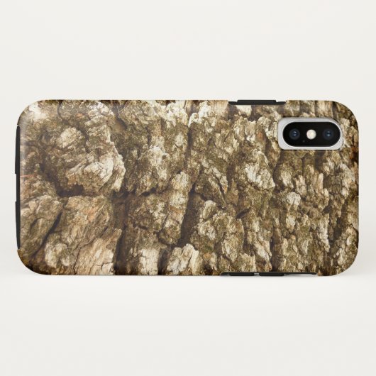 Boom Bark II Natuurlijke getextureerd ontwerp Case-Mate iPhone Case (Achterkant (horizontaal))