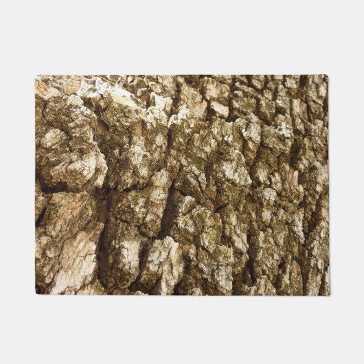 Boom Bark II Natuurlijke getextureerd ontwerp Deurmat (Voorkant)