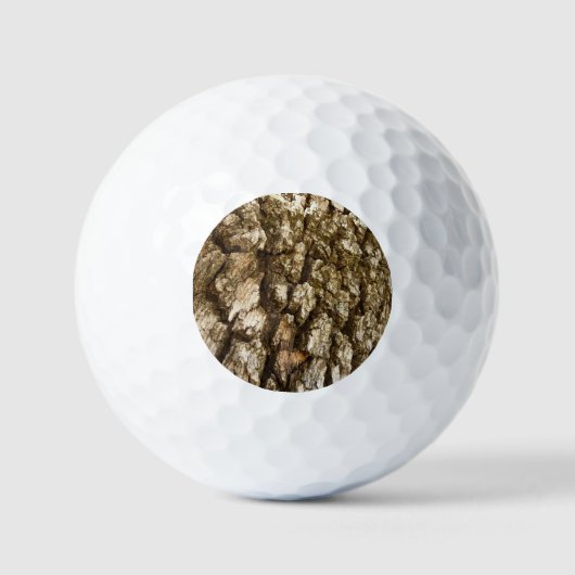 Boom Bark II Natuurlijke getextureerd ontwerp Golfballen (Voorkant)