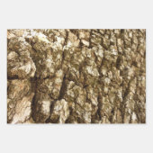 Boom Bark II Natuurlijke getextureerd ontwerp Inpakpapier Vel (Voorkant)