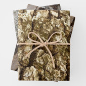 Boom Bark II Natuurlijke getextureerd ontwerp Inpakpapier Vel (In situ)