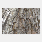 Boom Bark II Natuurlijke getextureerd ontwerp Inpakpapier Vel (Voorkant 3)