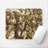 Boom Bark II Natuurlijke getextureerd ontwerp Muismat (Met muis)