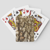 Boom Bark II Natuurlijke getextureerd ontwerp Pokerkaarten (Achterkant)
