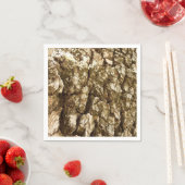 Boom Bark II Natuurlijke getextureerd ontwerp Servetten (Insitu)