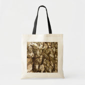 Boom Bark II Natuurlijke getextureerd ontwerp Tote Bag (Voorkant)