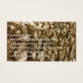 Boom Bark II Natuurlijke getextureerd ontwerp Visitekaartje (Voorkant)