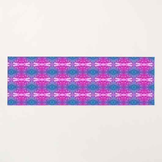 Boom Bark Ikat Miami Yogamat (Voorkant (horizontaal))