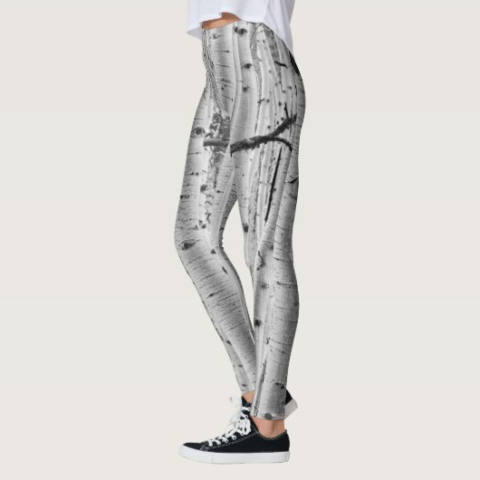 Boom Bark Pattern - Quaking Aspen Leggings (Links)