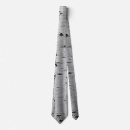 Boom Bark Pattern - Quaking Aspen Stropdas