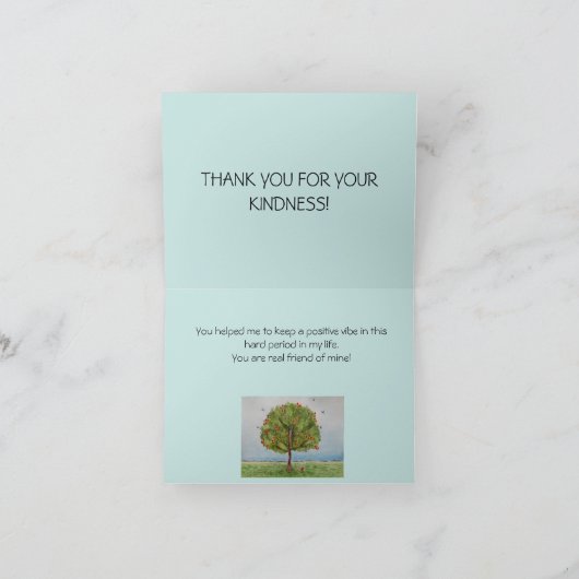 Boom Bedankkaart (Binnen)