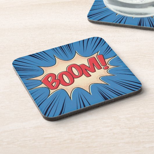 Boom! Bier Onderzetter (Linkerzijde)