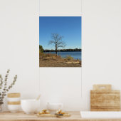 Boom bij het River Poster (Keuken)