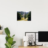 Boom bij Powerscourt-Herfsten Poster (Thuiskantoor)