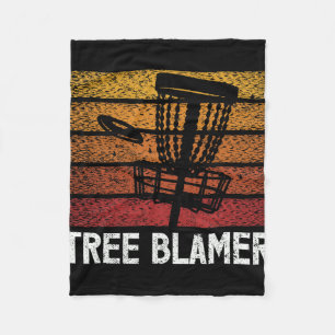 Boom Blamer Grappig Disc Golf Ontwerp  Fleece Deken