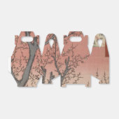 Boom bloesems pruimentuin Japans Bedankdoosjes (Uitgevouwen)