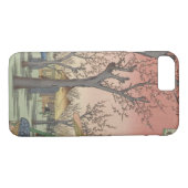 Boom bloesems pruimentuin Japans Case-Mate iPhone Case (Achterkant (Horizontaal))