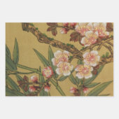 Boom bloesems pruimentuin Japans Inpakpapier Vel (Voorkant 3)