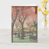 Boom bloesems pruimentuin Japans Kaart (Gele Bloem)