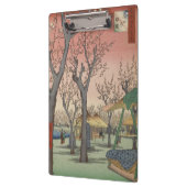 Boom bloesems pruimentuin Japans Klembord (Links)