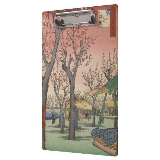 Boom bloesems pruimentuin Japans Klembord (Links)